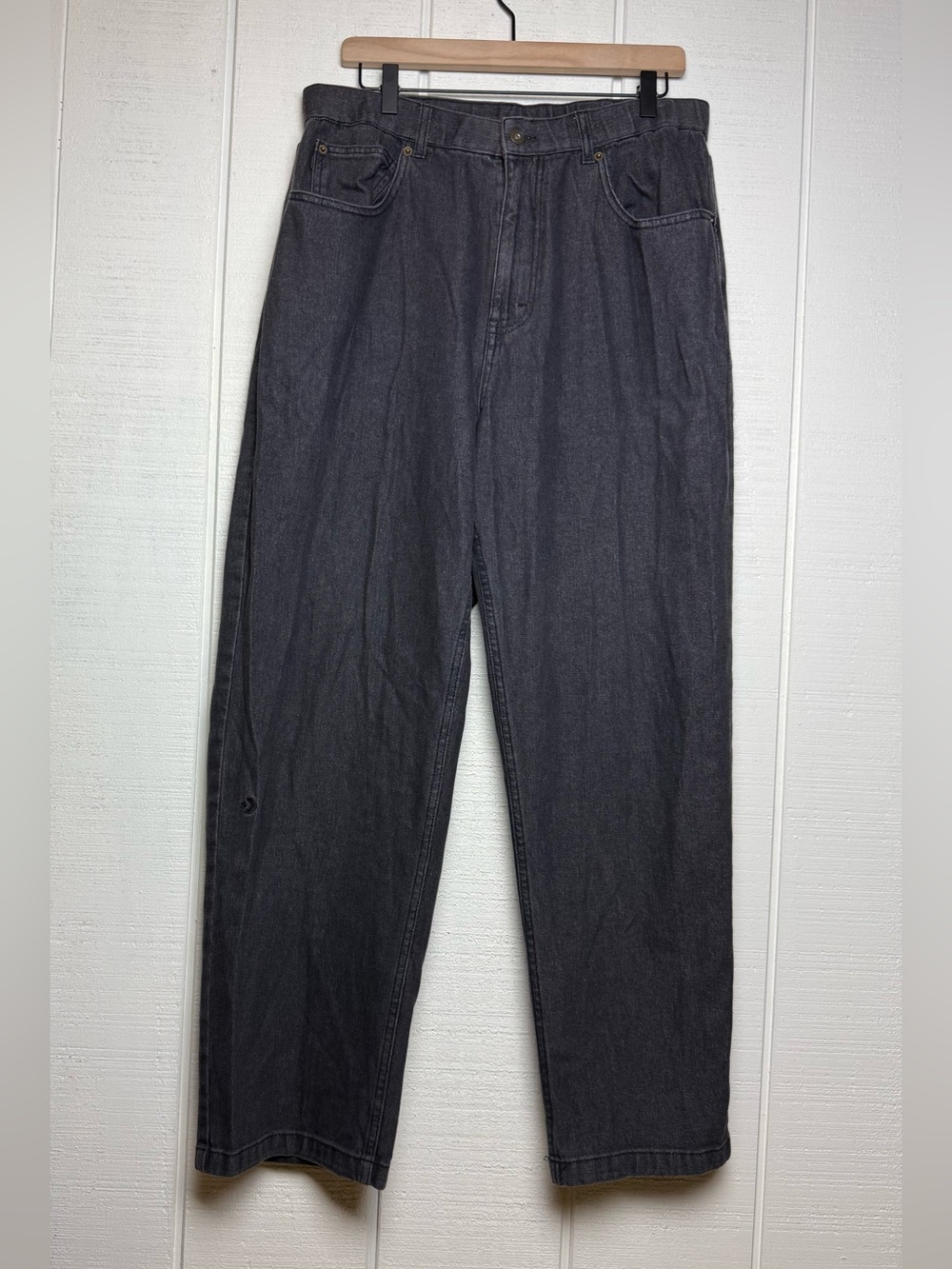 Converse Men’s Black Carpenter Jeans Relaxed Fit Denim Pants Size 34x29 XL